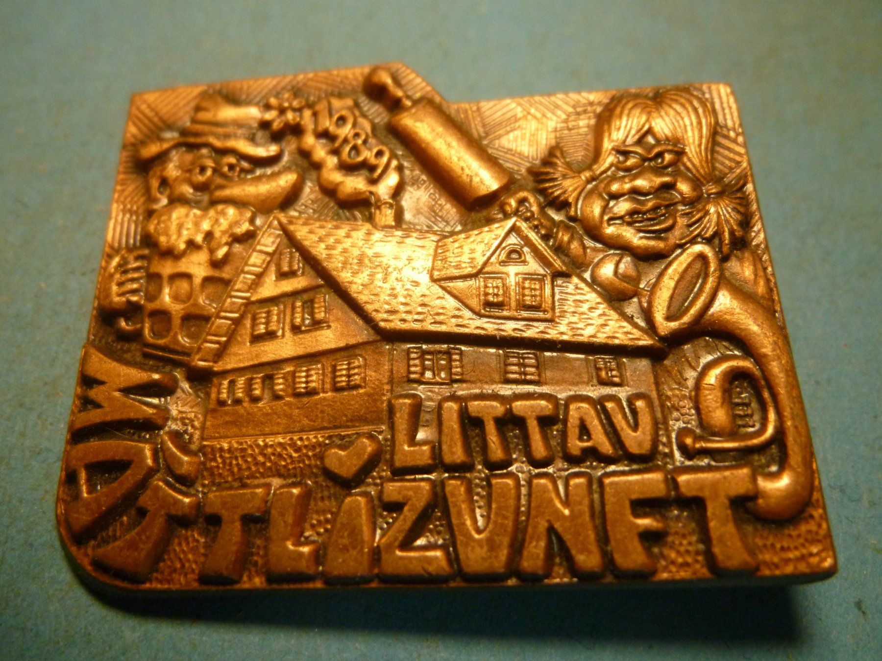 Placchette & Badge: LITTAU 1989 BRONZE – Usato da Ried (Muotathal) venduto da Mandarin02