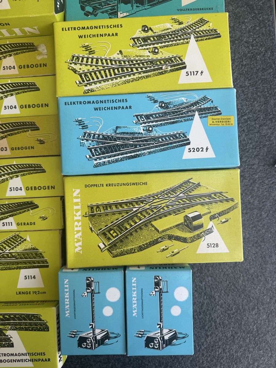 Märklin Modellini di ferrovie: Märklin Konvolut – Usato da Eschenz venduto da Belladog 1