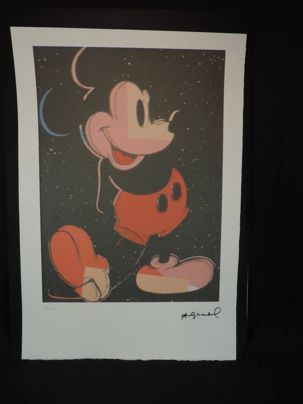 Grafiken & Lithographien: Andy Warho Litho, Mickey Mouse – Neu und originalverpackt aus Duggingen von roterbambus 1