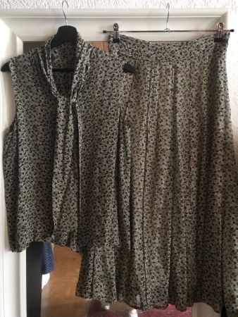 Ensemble jupe et blouse HEMISPHERE, taille XS-S
