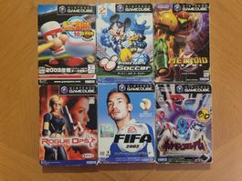 Nintendo Gamecube Spiele Sammlung Pokemon, Metroid uvm.