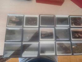 Einmaliges Lot Glasdiapositive,  vor allem Zürich 