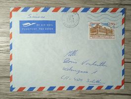 TR45 Enveloppe + Timbre France 1969