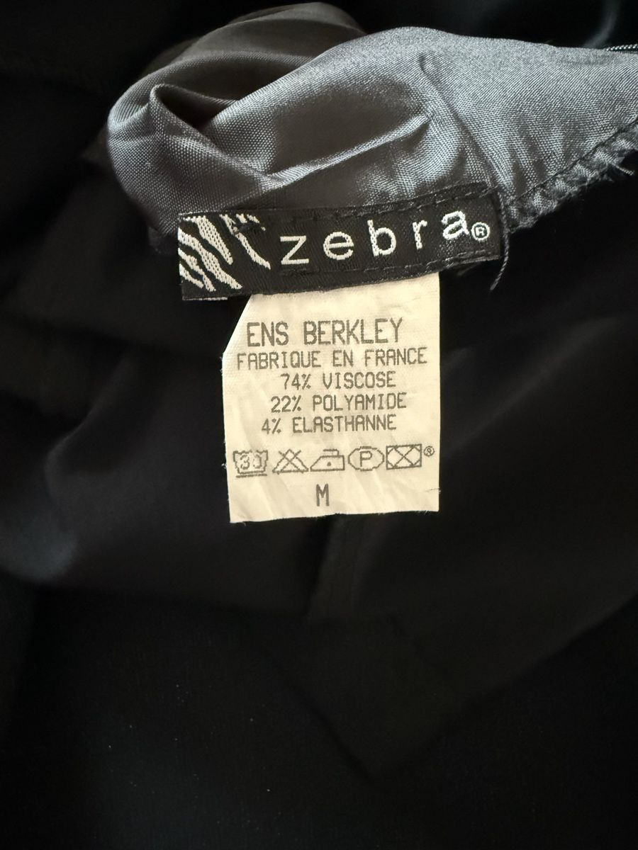 Completi & Tailleur: Schwarzer Festanzug Gr. M Top & Hose Zebra Glitzer – Nuovo (secondo la descrizione) da Zürich venduto da Herbion1 7