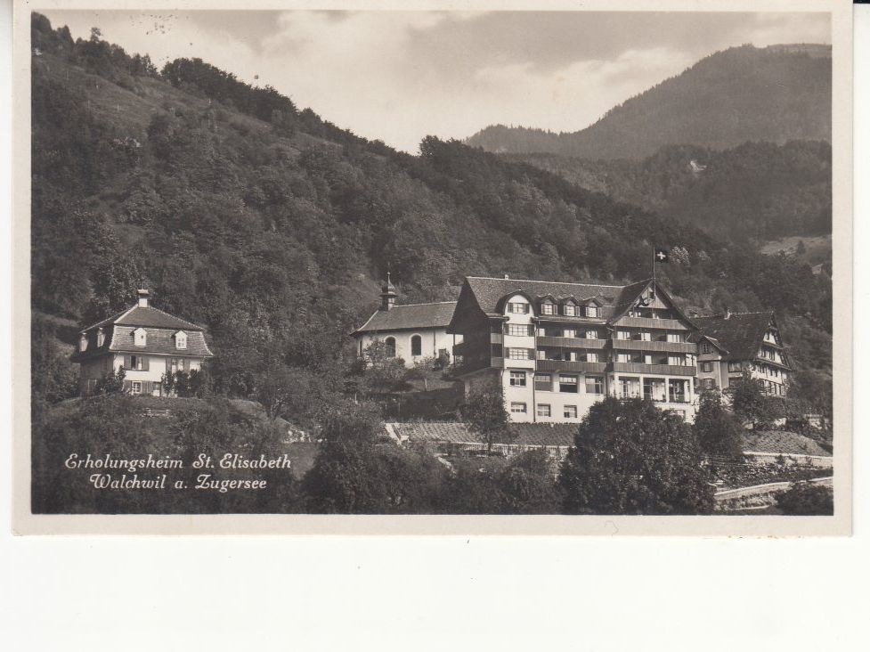 Cartoline postali: Walchwil St. Elisabeth 1932 – Usato da Bürglen TG venduto da StampGraf