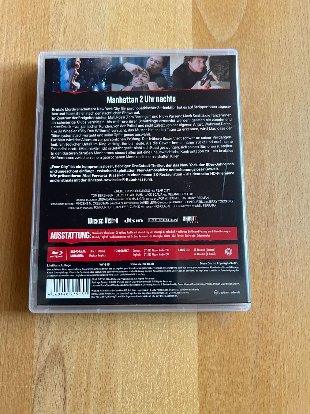 Alle DVDs: Fear City (1984) – Gebraucht aus Bubikon von cinerama01 1