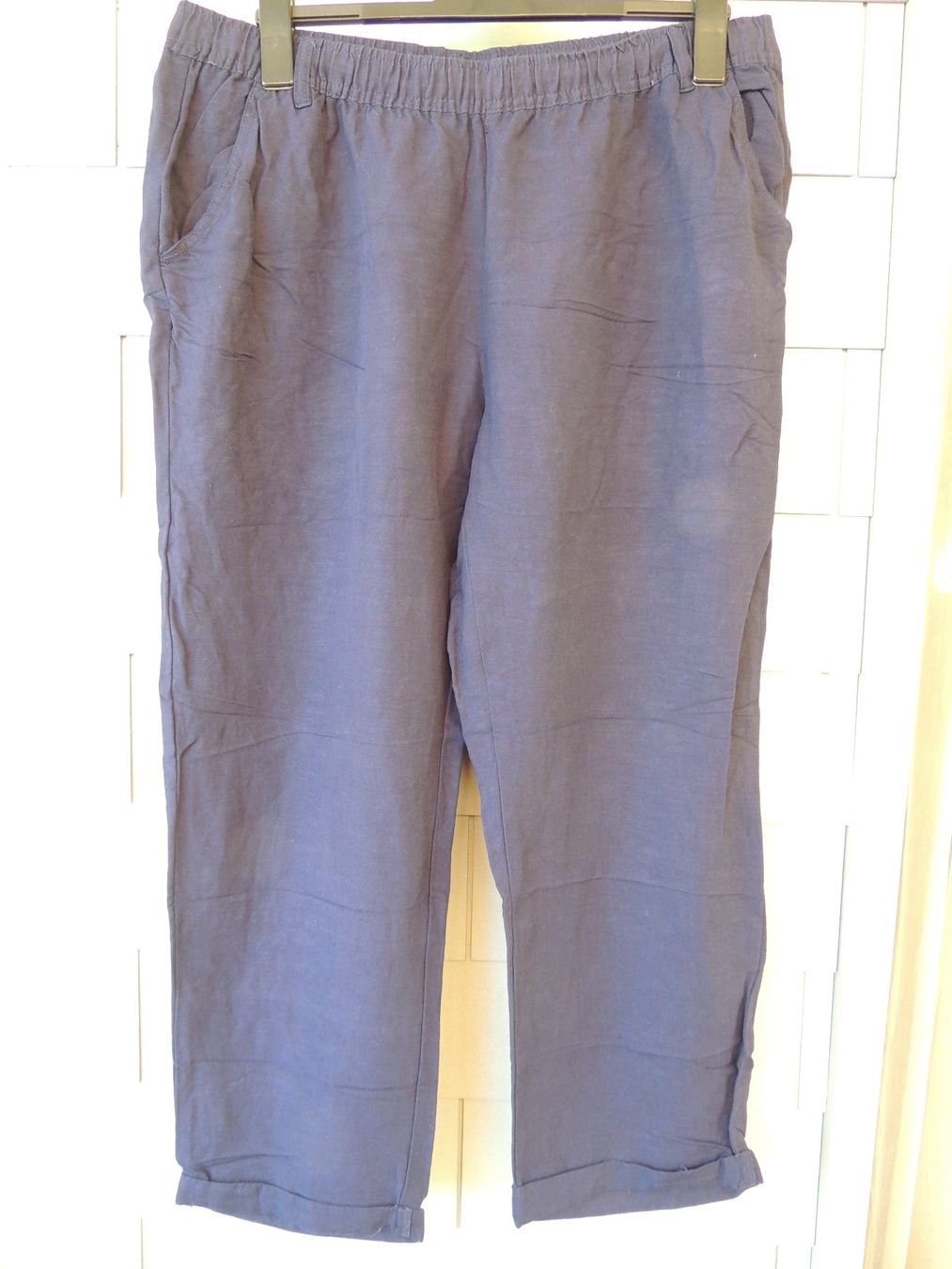 Pantaloni: KUEHLENDE HOSE "LEINEN COLLECTION" ESMARA NEU 50 – Nuovo (secondo la descrizione) da Au ZH venduto da FashionConsultant 4
