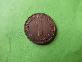 Dt. Reich 1938 F, 1 Reichspfennig