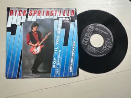 RICK SPRINGFIELD tolle Single Kult Top Hit 80's Bop till you