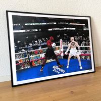 Boxen Mayweather McGregor Punch Moderne Kunst Bild Pop Art