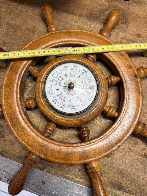 Altri elettrodomestici e apparecchi d’epoca: Barometer Steuerrad alt – Usato da Zollikofen venduto da Hegenenshop 2