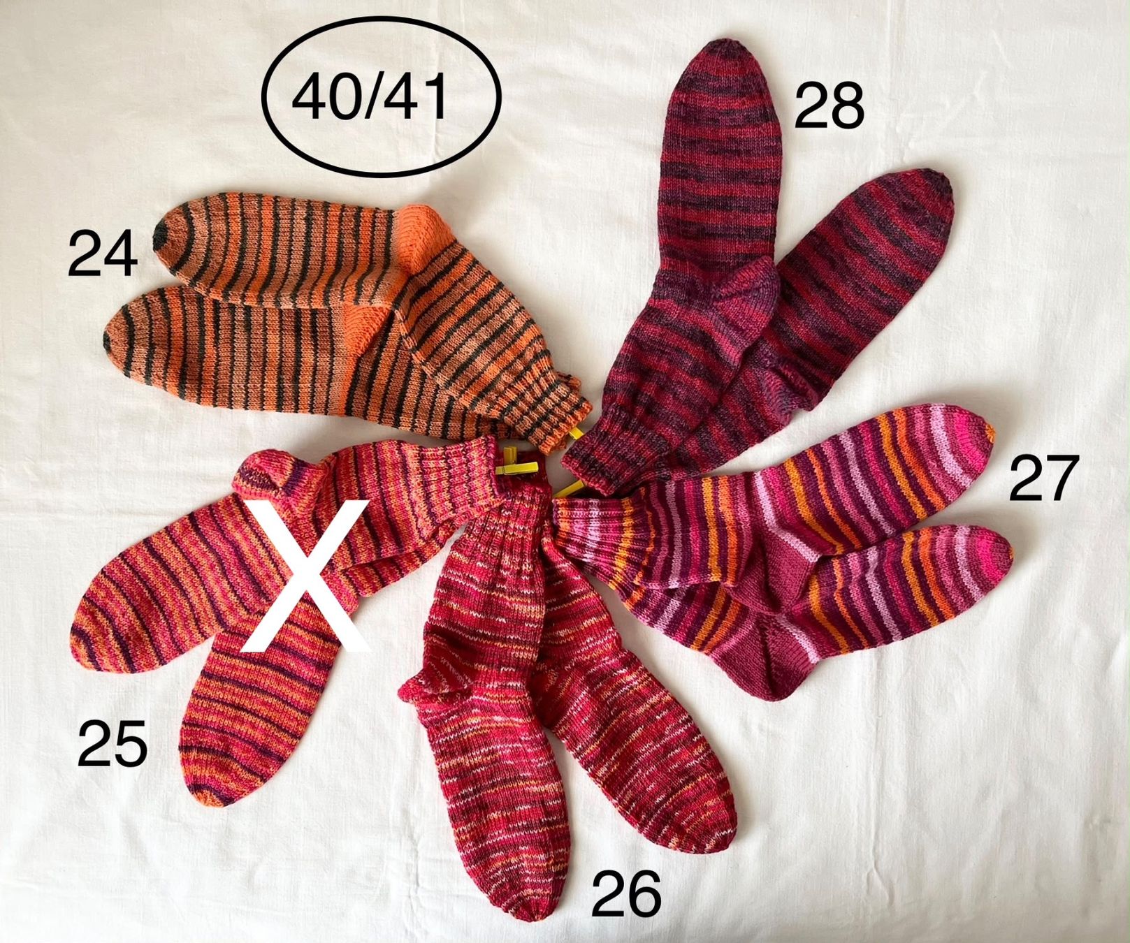 Socken: handgestrickte Wollsocken, 40/41 – Neu und originalverpackt aus Engelburg von rautibus