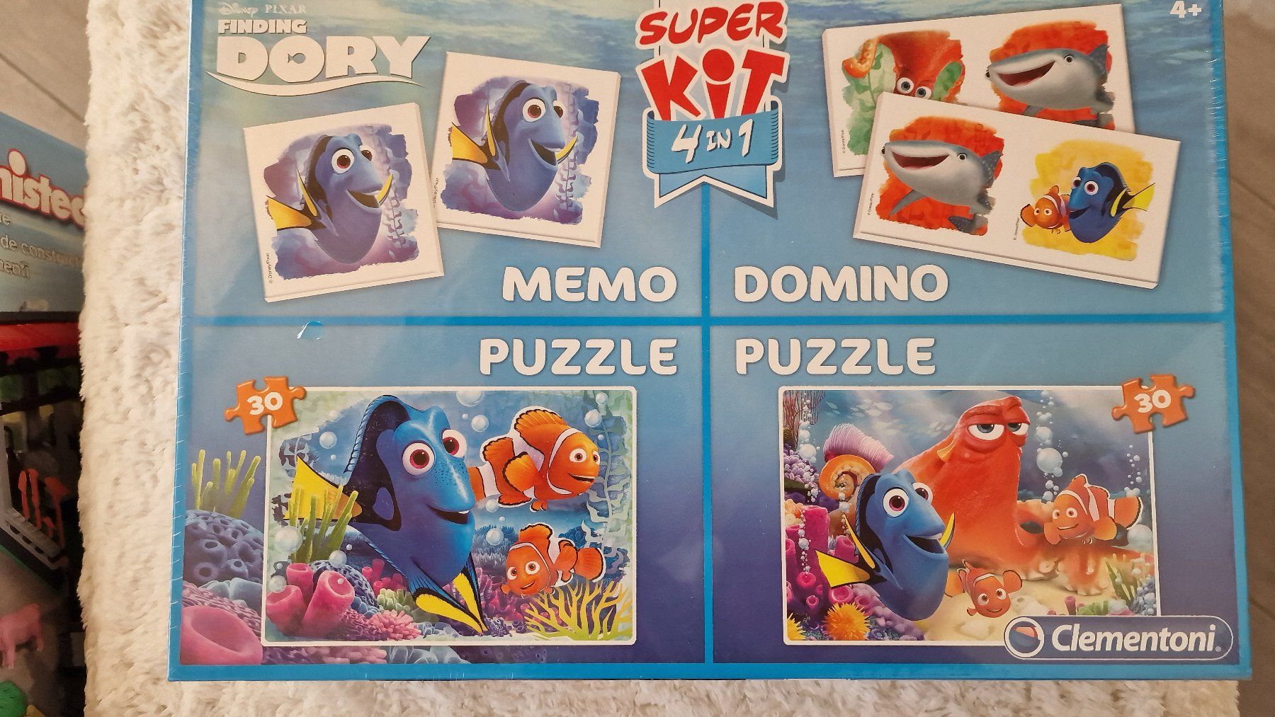 Clementoni Puzzle: Puzzle-Box (4 Puzzles) Nemo, Dory, etc. NEU – Nuovo e nell'imballaggio originale da Wil  AG venduto da Kfloh