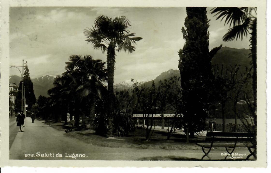 Cartoline postali: Lugano 1934 – Usato da Hochdorf venduto da Ziegel-16