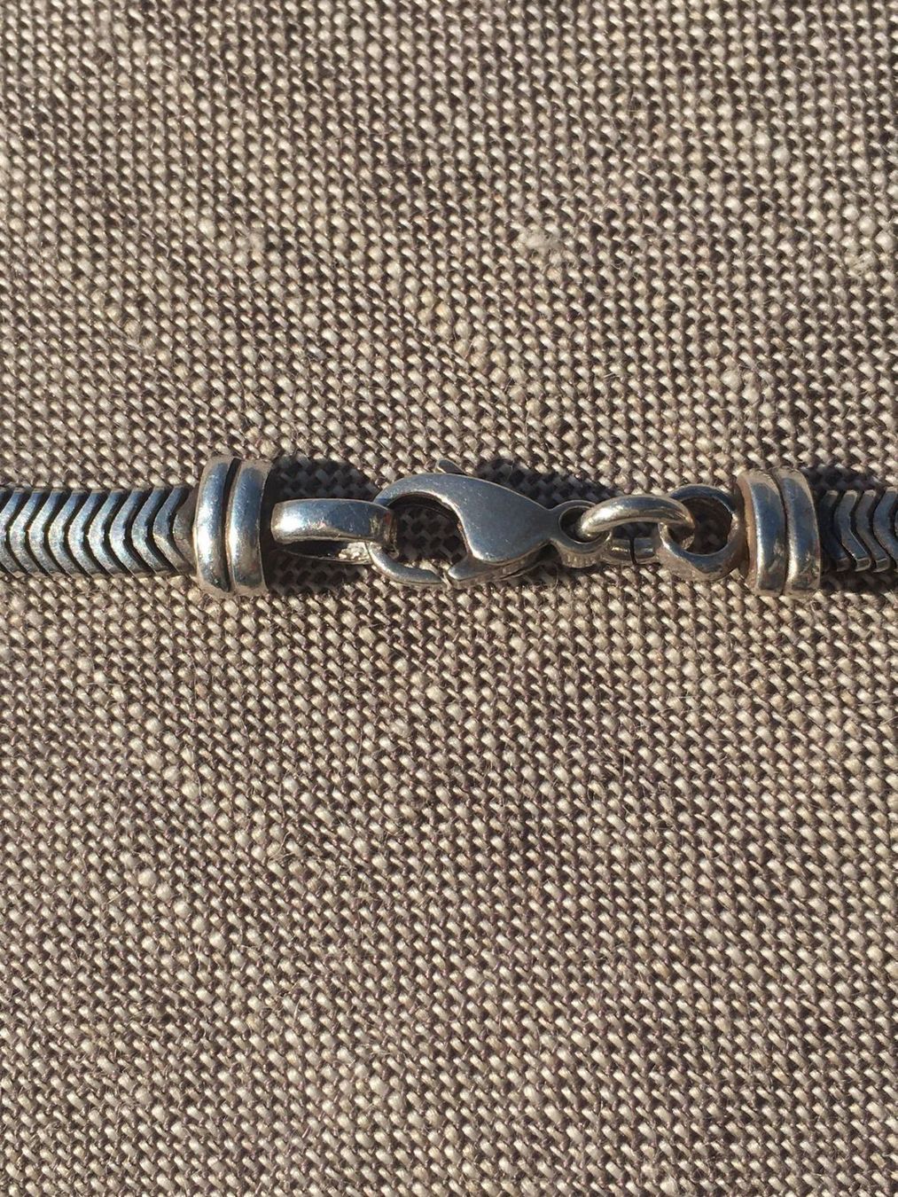 Catenine: Schlangenkette flach – Usato da Mittelhäusern venduto da lacapo8 4
