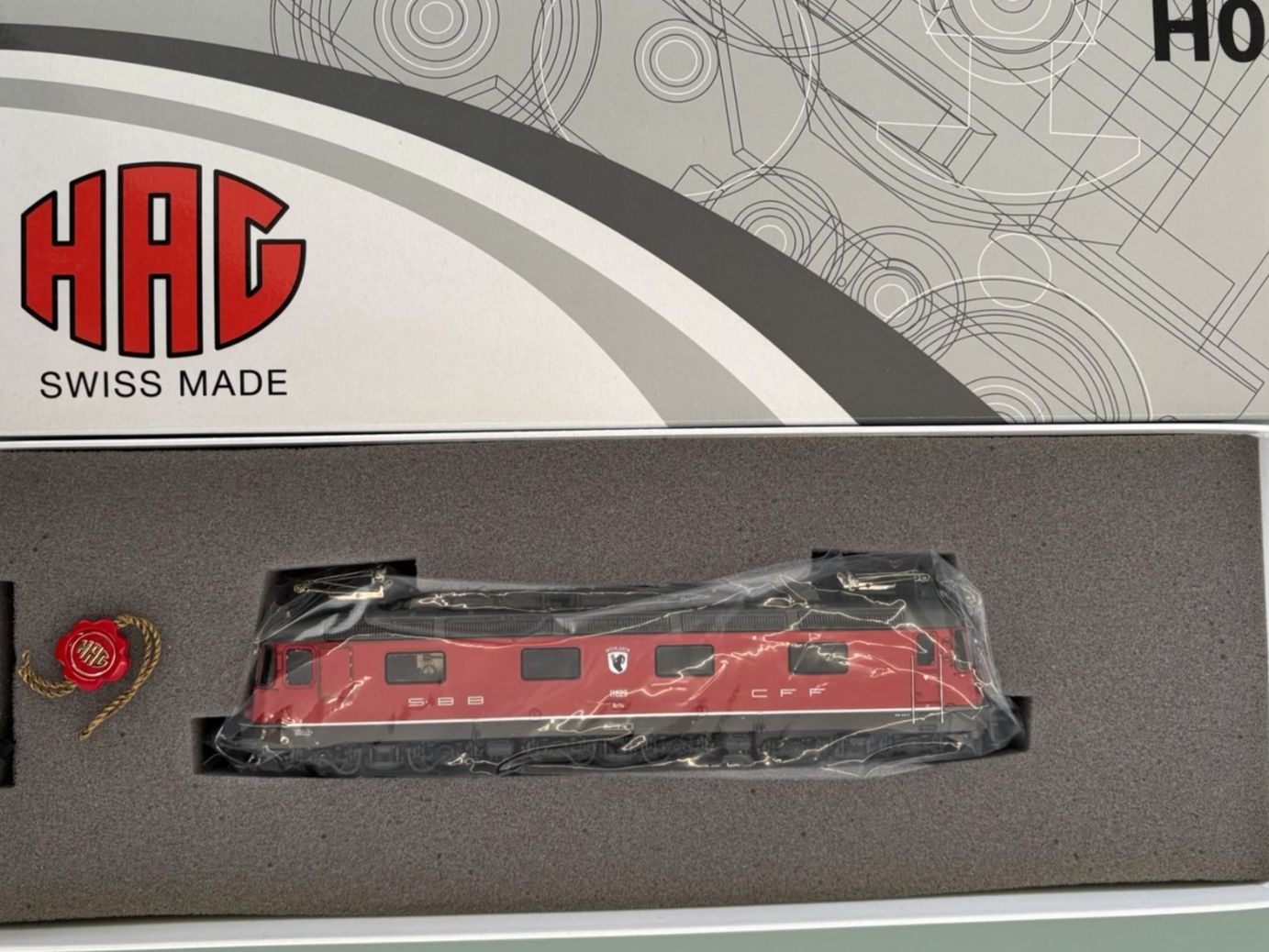 Hag Modellini di ferrovie: Digital HAG Re 6/6 INTERLAKEN  Klima + ETCS – Nuovo (secondo la descrizione) da SION venduto da pef999