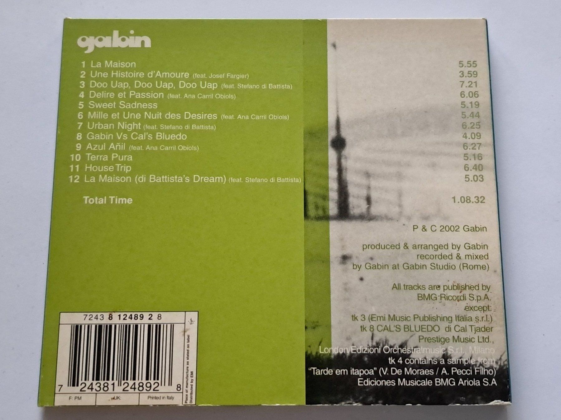 CDs: Cd Gabin - Gabin  – D'occasion à Pully par bro_n52j 1