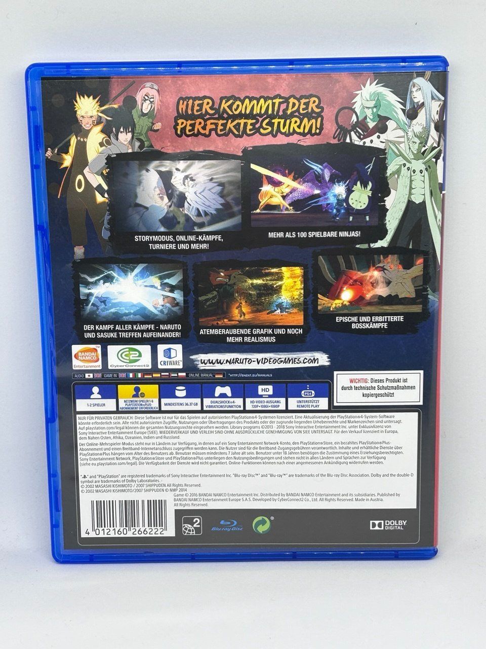 Sony Giochi: Naruto Shippuden: Ultimate Ninja Storm 4 – Usato da Giubiasco venduto da LorisVale 1
