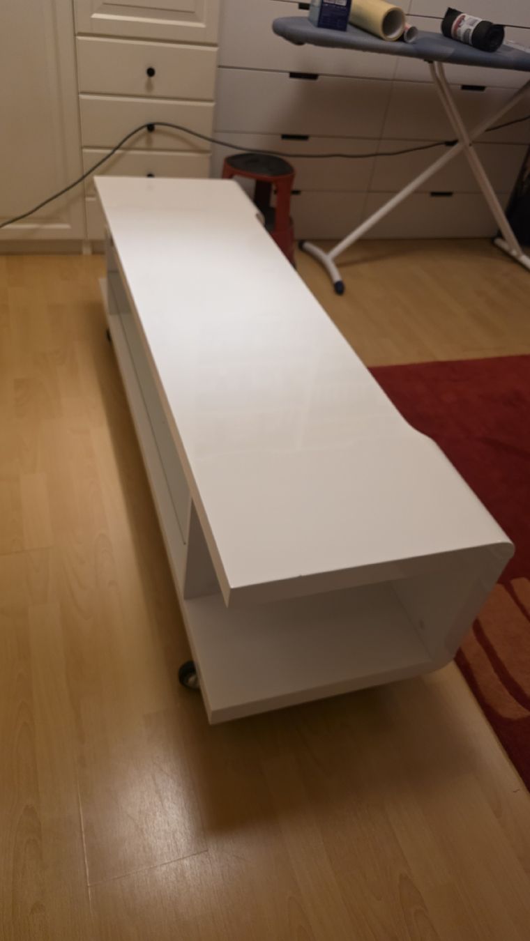 Meubles TV: schönes Designer - Lowboard weiss – D'occasion à Hagenbuch ZH par cougar1 2