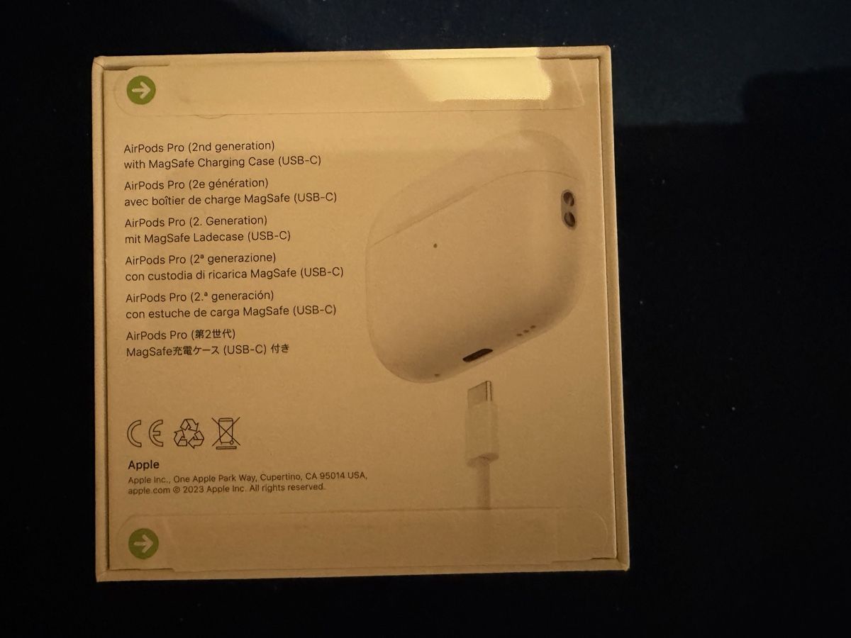 Apple Cuffie: AirPods Pro (2nd generation) – Nuovo e nell'imballaggio originale da Ueken venduto da Hirvi7 1