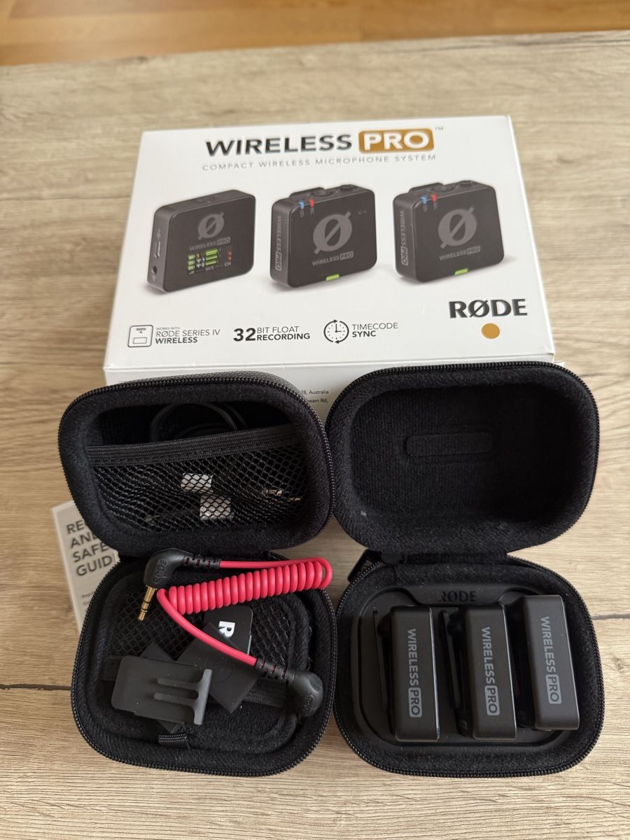 Røde Mikrofone: RØDE Wireless PRO – Neu und originalverpackt aus St. Moritz von justus13