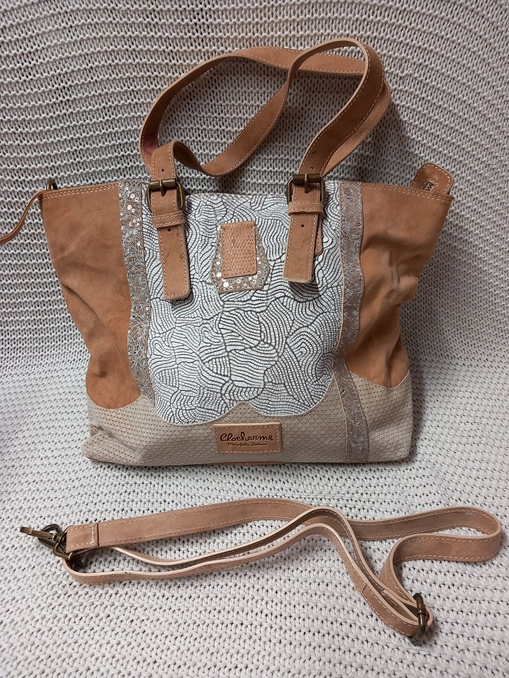 Borse da donna: Clocharme Leder Handtasche – Usato da Merligen venduto da muss_haben