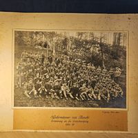 Foto Wehrmänner Aeschi, Grenzbefestigung 1914-19, Rarität!