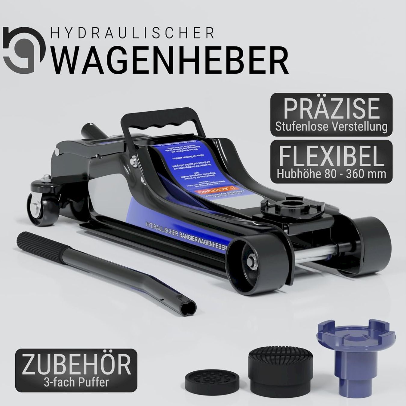 Tutti gli attrezzi: HAGO Hydraulischer Wagenheber 2,5T – Nuovo e nell'imballaggio originale da Bottighofen venduto da zaap 3