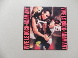 LP brit. Punk Rock Pop Sänger Adam Ant 1985 Vive le Rock