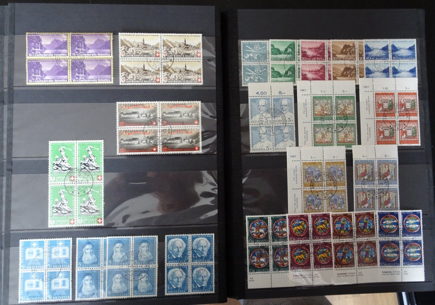 Tutti i francobolli: Briefmarken Viererblücke PJ + PP – Usato da Feldbrunnen venduto da MarcusSO 4