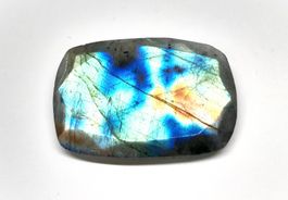 1x Labradorite coussin rectangle ou carré > 42.00 ct
