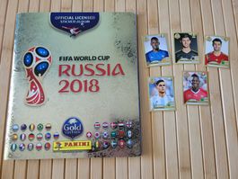 Panini FIFA WM Russland 2018 Sticker Album komplett