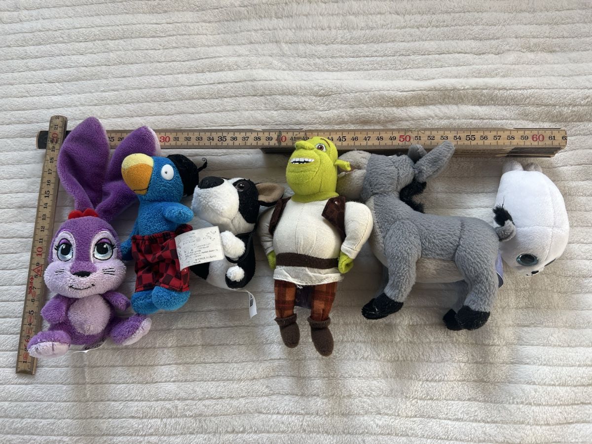 Giocattoli: Shrek Esel Globi= Plüschtiere klein – Usato da Oberglatt ZH venduto da ble_75jw 1