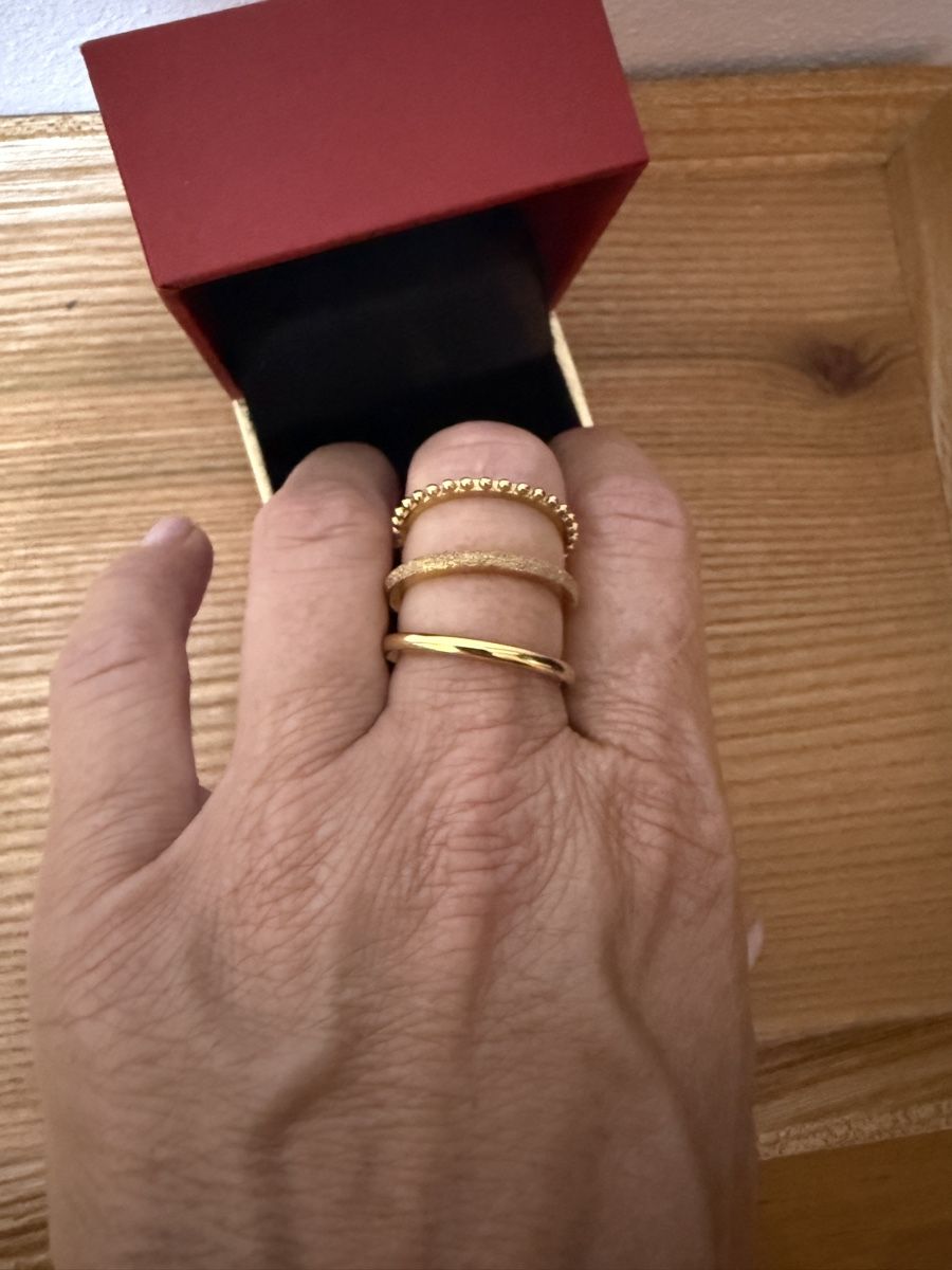 Anelli: 3 Ringe in Set  – Usato da Neerach venduto da the_modern_mini 2