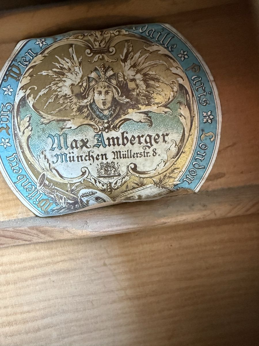 Musikinstrumente: Antike Gitarre Max Amberger München  – Gebraucht aus Goldach von Donpancho 2