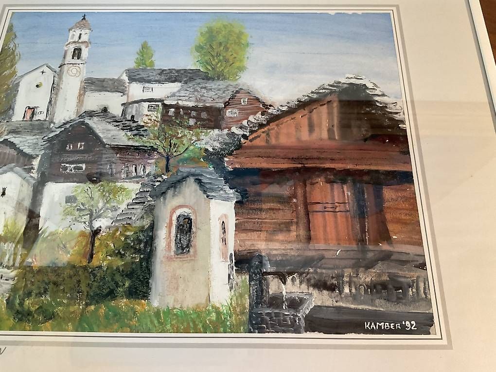 Gemälde: Quadro  Bosco Gurin – Gebraucht aus Gudo von ele_7h2r 4