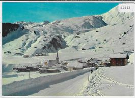 Rueras - Generalansicht im Winter