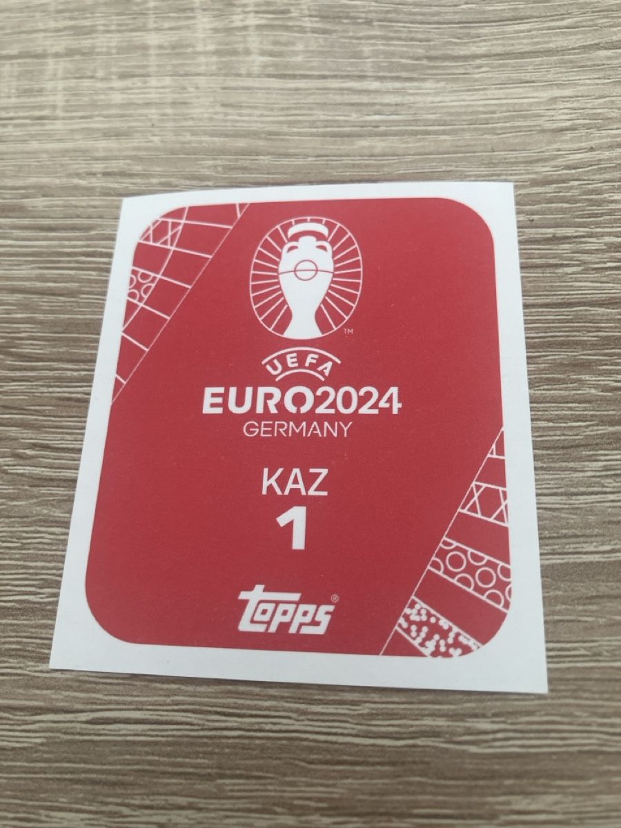 Topps Carte collezionabili: Topps Euro 2024 FOIL KAZ 1 – Usato da Daillon venduto da Camus82 1