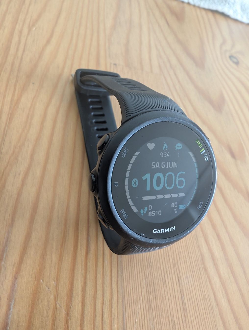 Garmin Smartwatch: Garmin Forerunner 45 mit Ladekabeln – Usato da Oberdorf NW venduto da Paraglider83 1
