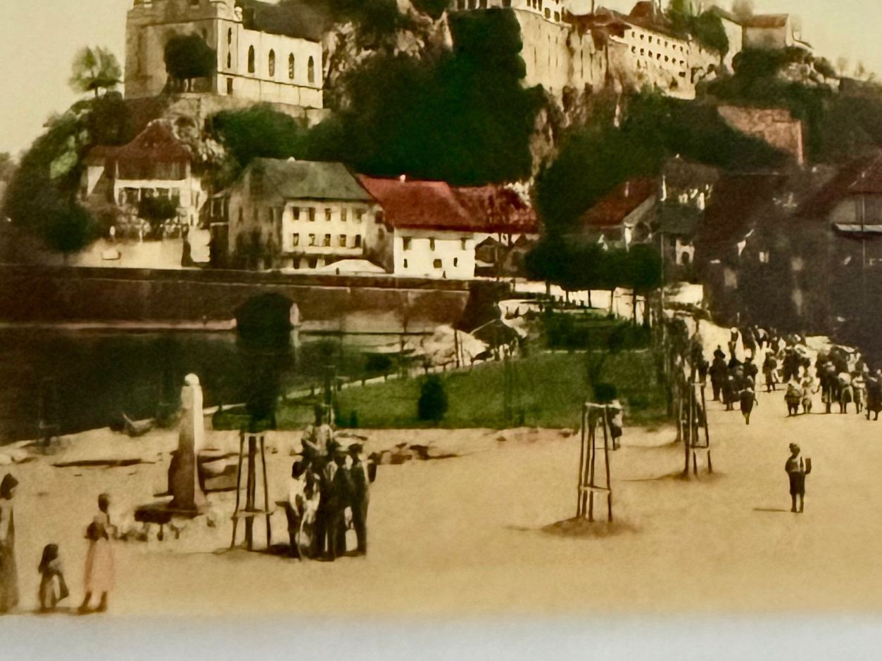 Cartoline postali: AK: Aarburg - Animation – Usato da Lutry venduto da Ediego 1
