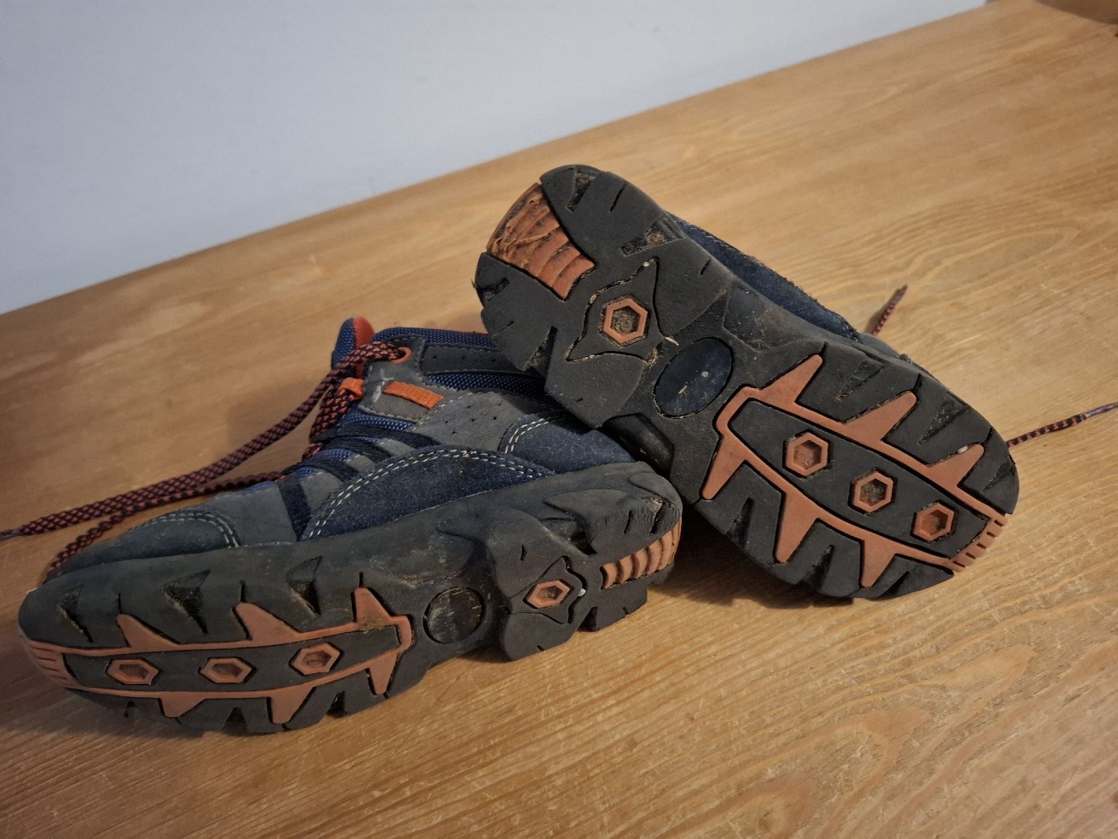 Schuhe für Jungen: Lico Wanderschuhe Grösse 28, blau orange – Gebraucht aus Büren SO von cbs31 1