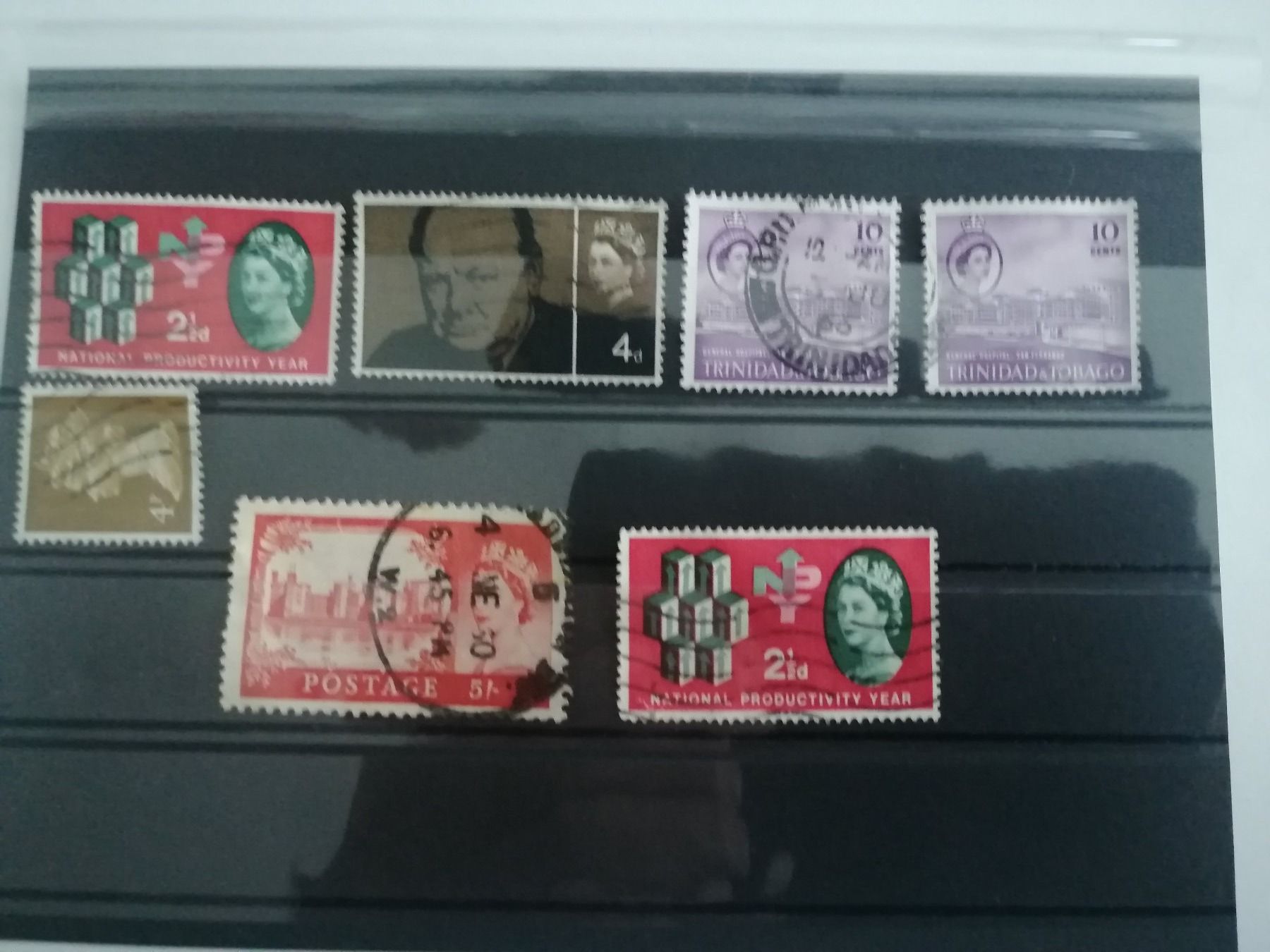 Alle Briefmarken: Briefmarken England/Irland – Gebraucht aus Hinterkappelen von 1399 8