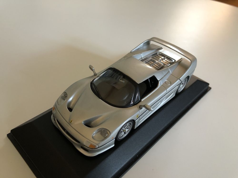 Ferrari F50 1995 Silver 1:43 Minichamps | Kaufen auf Ricardo