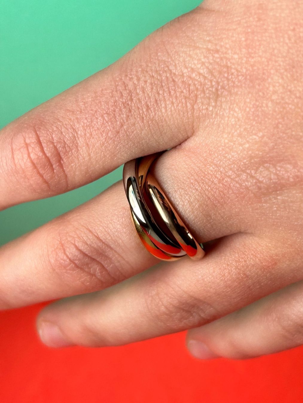 Ringe: Ring Trinity (3 color) 59/56/53 – Gebraucht aus Laufen von belleskulptur 2