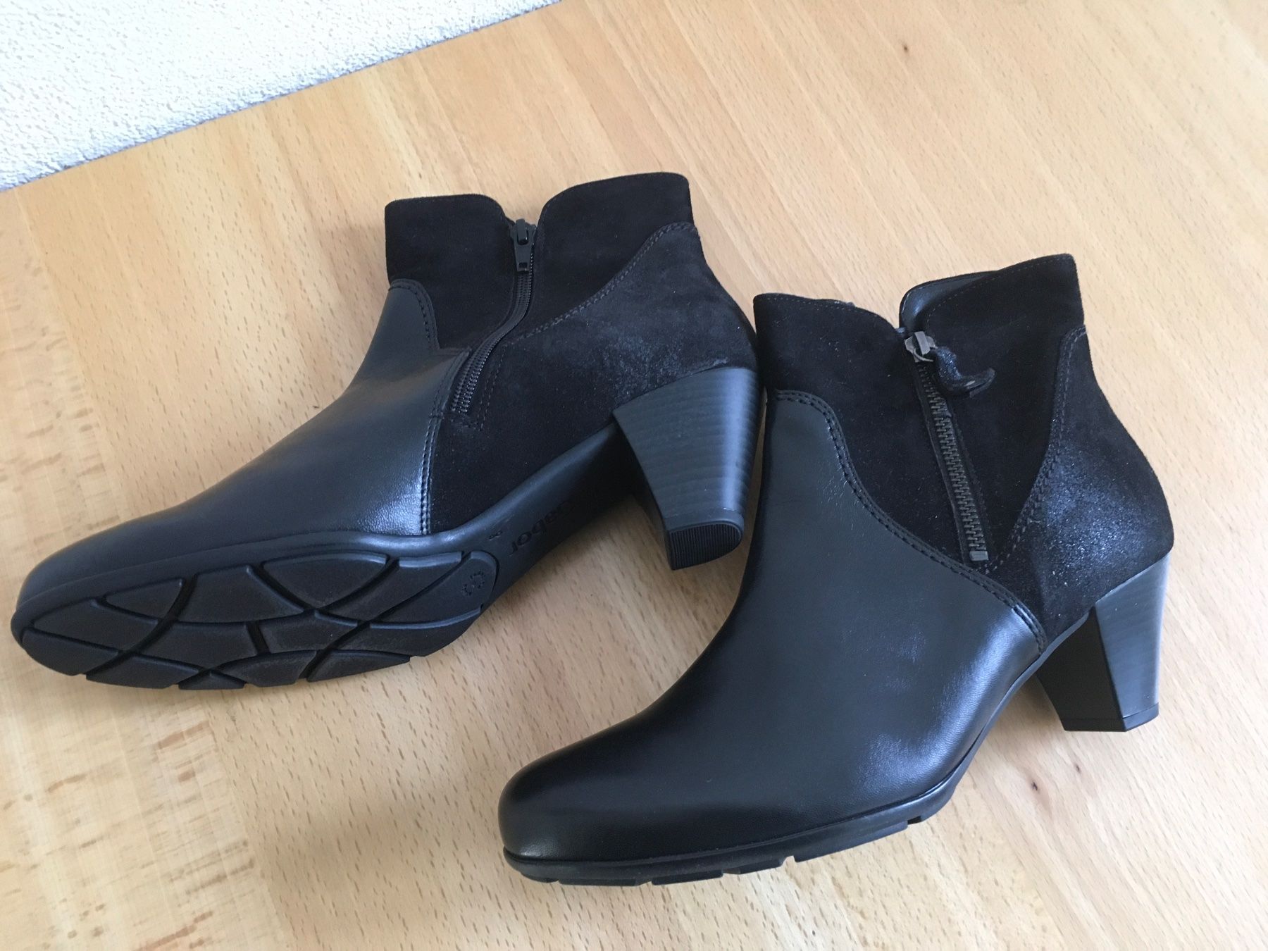 Gabor Damenschuhe: Stiefeletten, Schwarz, Gabor, neu, Gr. 42, – Neu und originalverpackt aus Bern von antigua13 3