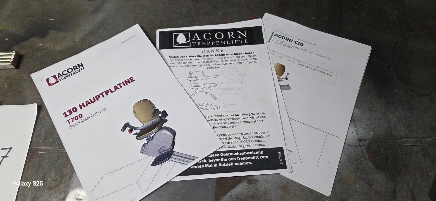 Scale: Treppenlift ACORN Superglide 130 – Usato da Gächlingen venduto da Forstag 8