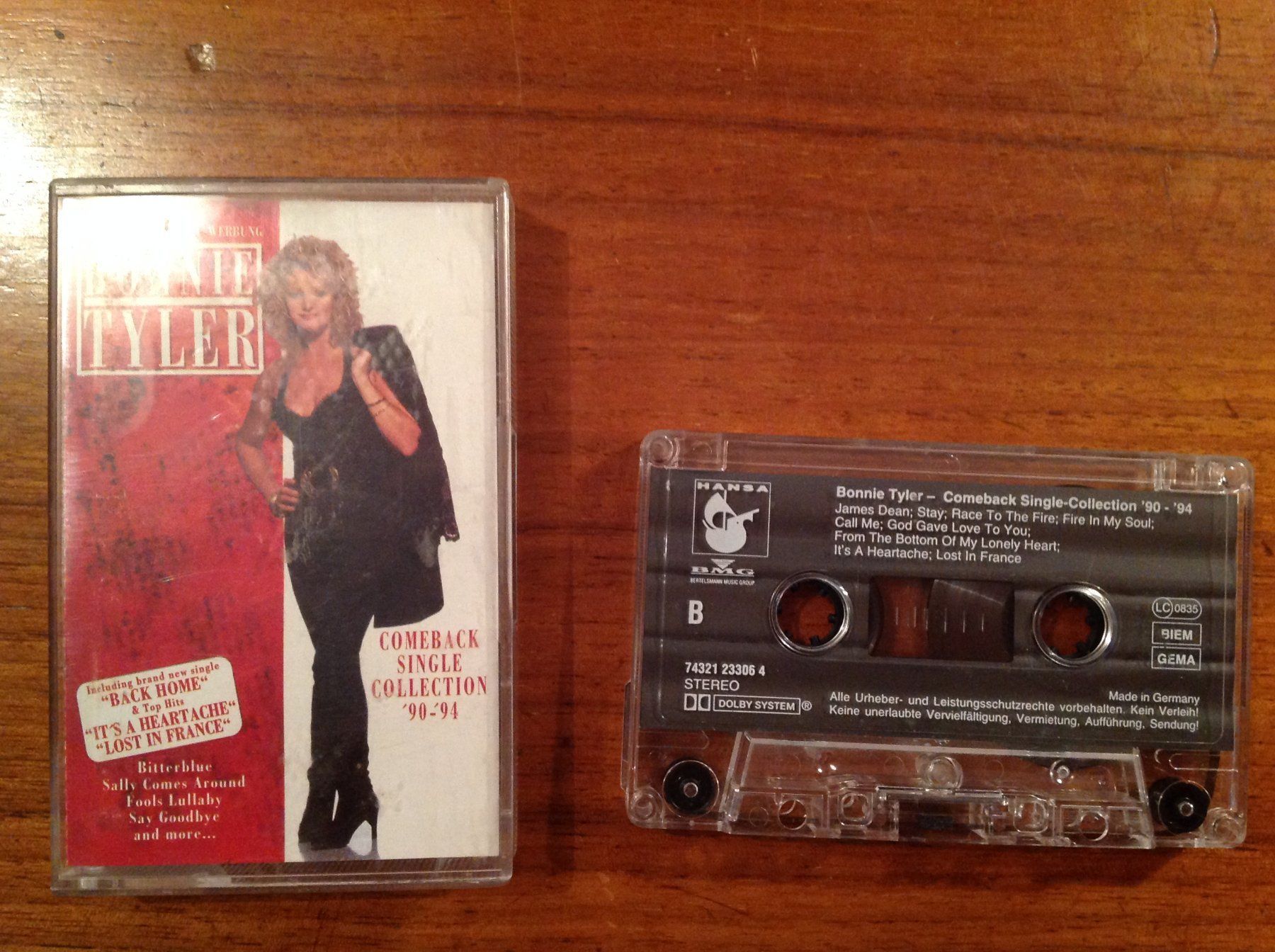 Kompaktkassetten: K7 Bonnie Tyler – Gebraucht aus Vuiteboeuf von broticaire