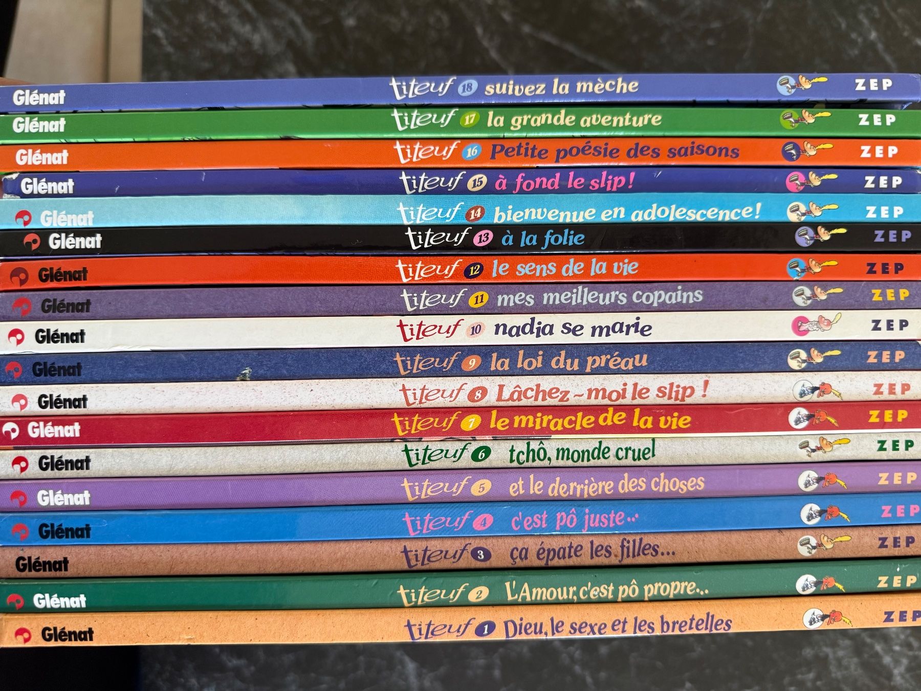 Fumetti: BD Titeuf collection complète – Usato da Le Locle venduto da ant_xkv6 1