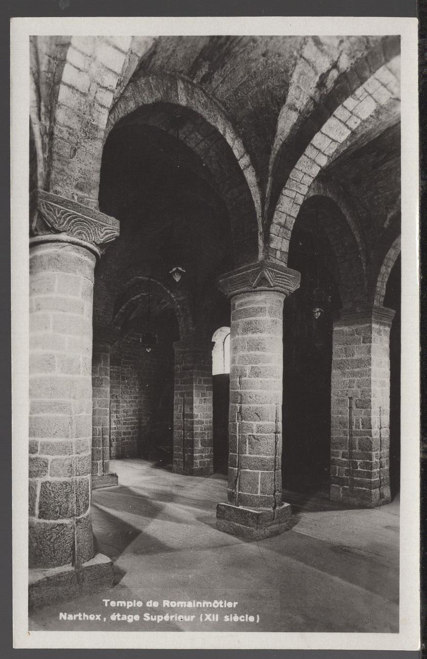 Cartes postales: Temple de Romainmötier – D'occasion à Aarau par kufi44