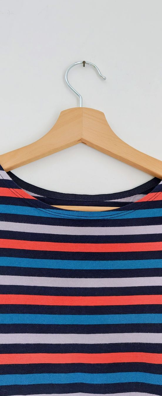 T-shirt: Seasalt Cornwall - Marinière Coton Bio - Rayures - Taille M – Usato da Fribourg venduto da cov_5s7x 4